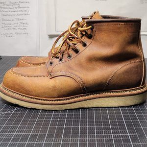 Red Wing 1907 Moc toe boots sz 10 light use
